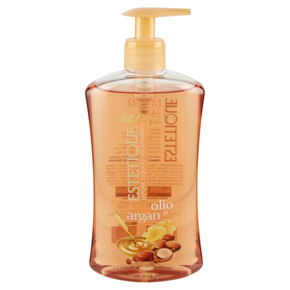 Sapone Liquido Vellutante Olio di Argan Estetique U! Confronta e Risparmia